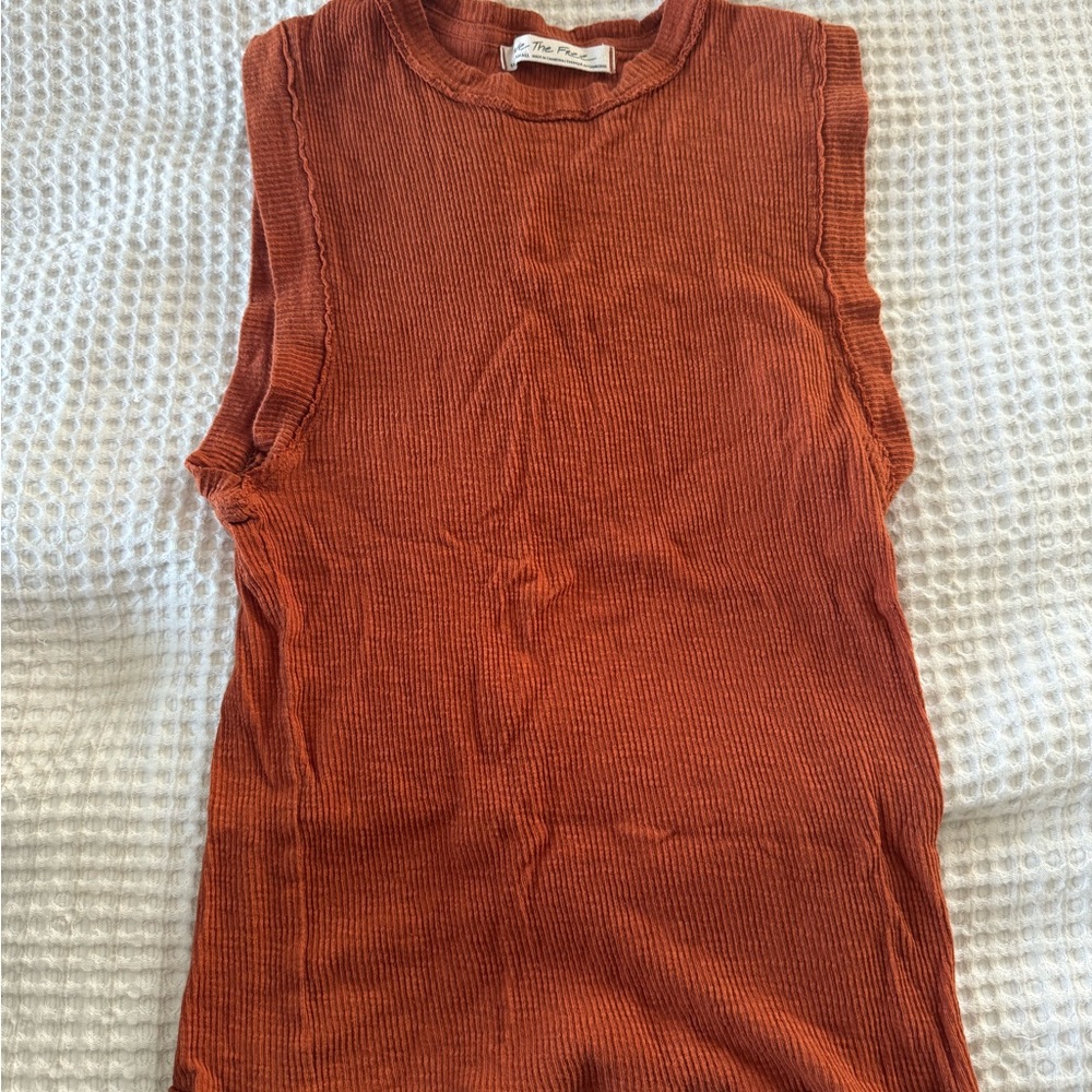 Free People Sleeveless Tee